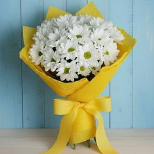 Букет цветов из:  Хризантемы в Абане