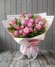 Букет Розовый кустик #REPLACE_PRED# Абане