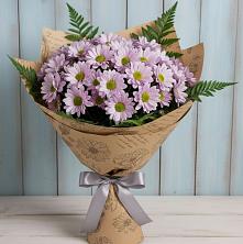 Букет цветов из:  Хризантемы в Абане