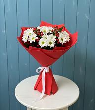 Букет цветов из:  Хризантемы в Абане