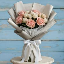 Букет цветов из:  Розы в Абане