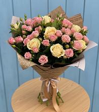 Букет цветов из:  Розы в Абане