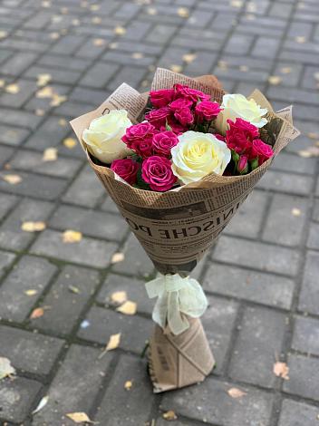 Букет цветов из: Розы в Абане