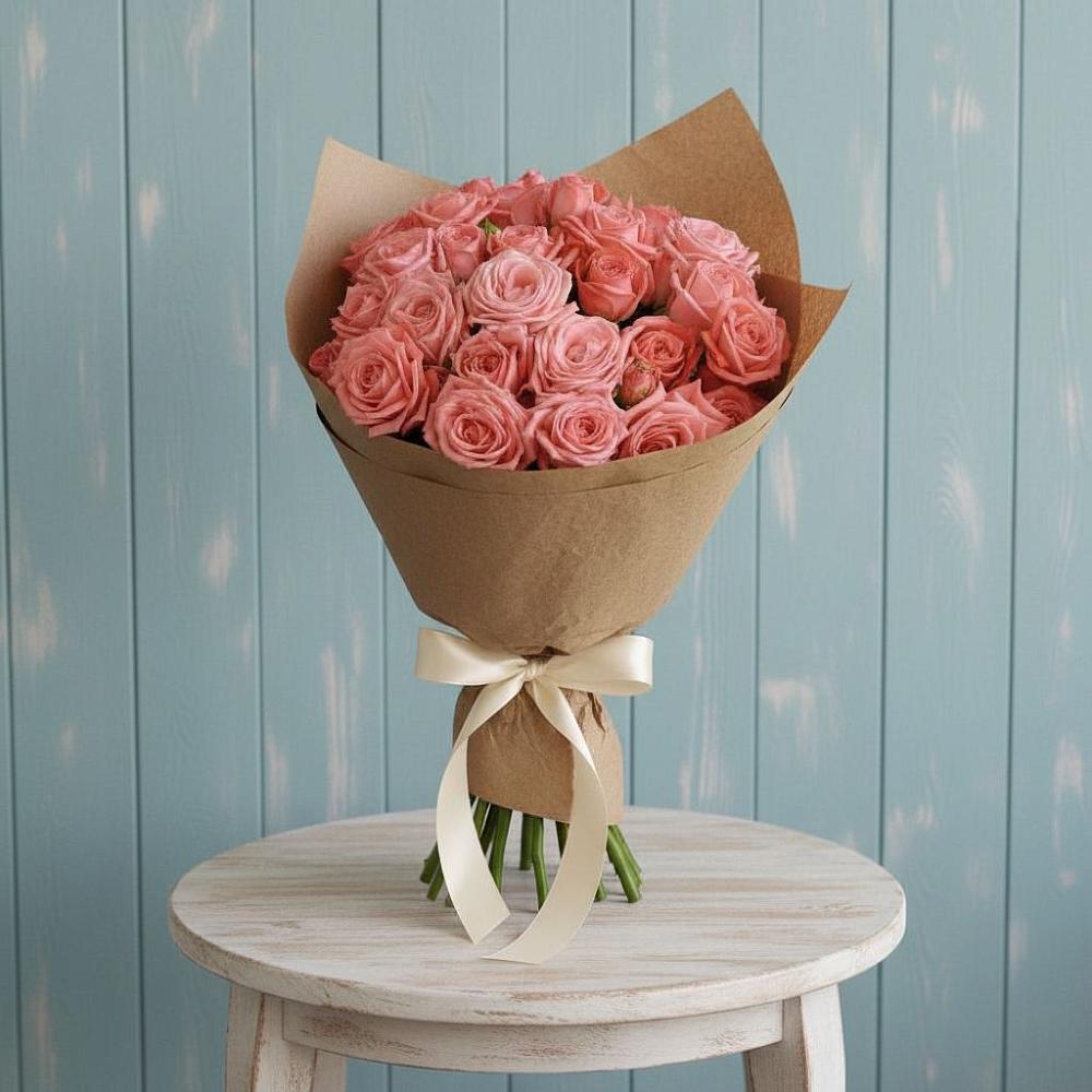 Букет цветов из: Розы в Абане